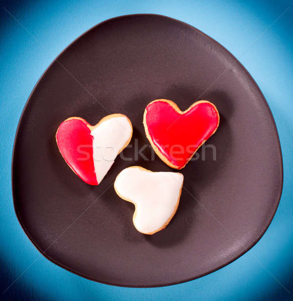 Heart cookies Stock photo © badmanproduction