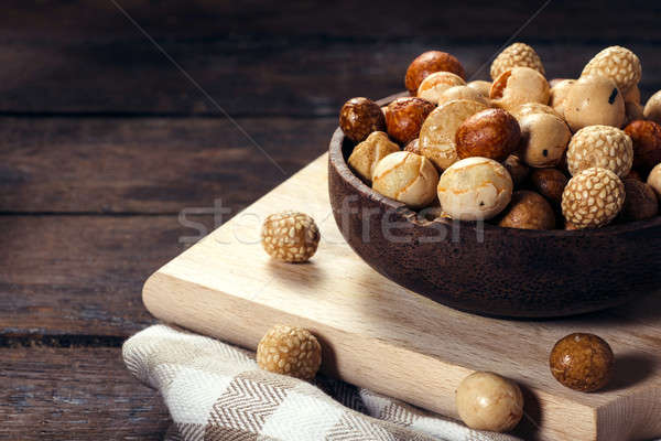 Asian peanuts mix Stock photo © badmanproduction