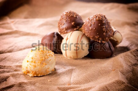 Chocolate time Stock photo © badmanproduction