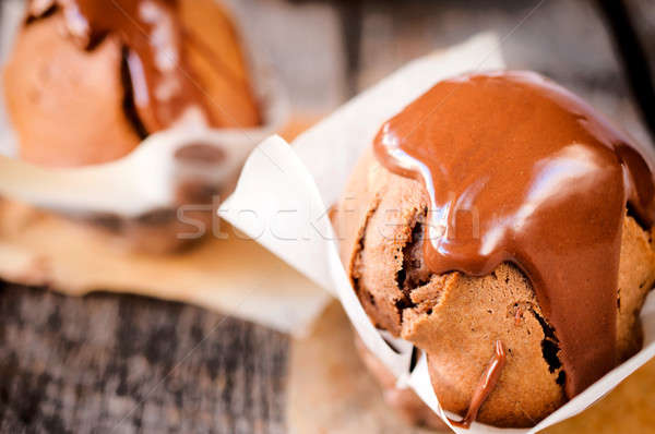 Melting chocolate Stock photo © badmanproduction
