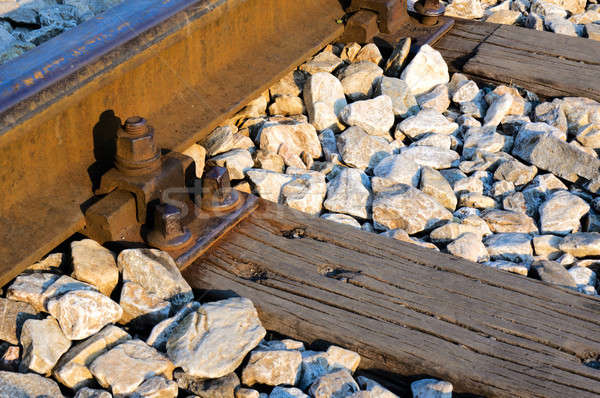 Rail road Stock photo © badmanproduction