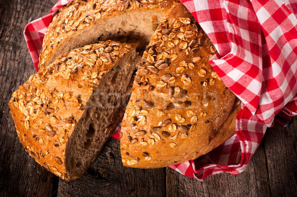 Whole grain bread Stock photo © badmanproduction