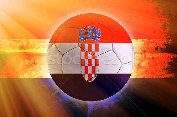Croatian ball Stock photo © badmanproduction