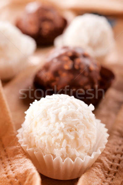 Coconut praline Stock photo © badmanproduction