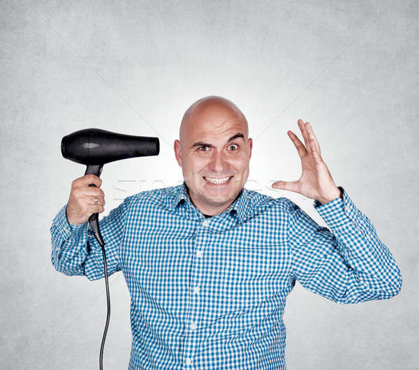 Bald guy Stock photo © badmanproduction