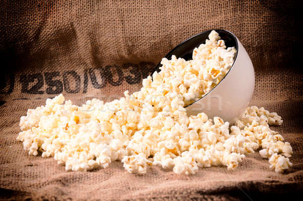 Pop corn time Stock photo © badmanproduction