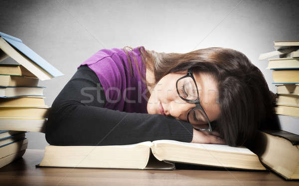 Tired female Stock photo © badmanproduction