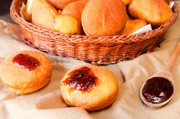 Serbian donuts Stock photo © badmanproduction