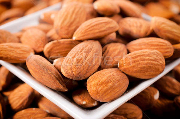 Raw almond Stock photo © badmanproduction