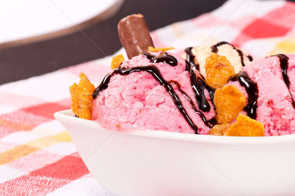 Tasty ice cream Stock photo © badmanproduction