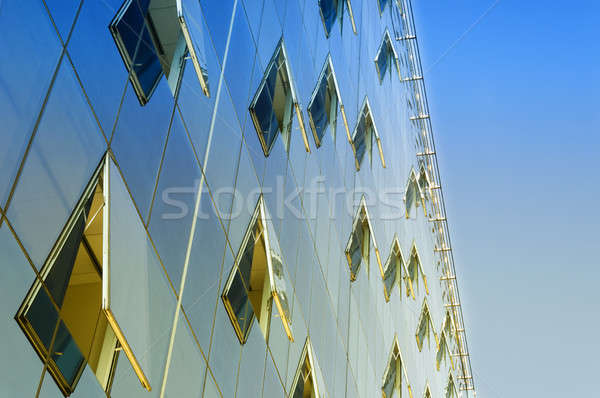 Finance building windows Stock photo © badmanproduction
