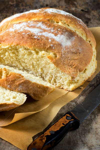 świeże chleba pieczywo białe skupić Zdjęcia stock © badmanproduction