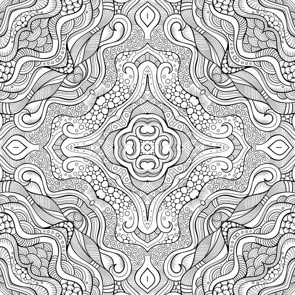 Abstract vector ethnic seamless pattern Stock photo © balabolka