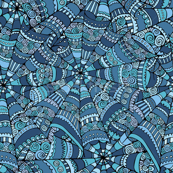 Spinnenweb vector abstract halloween textuur Stockfoto © balabolka