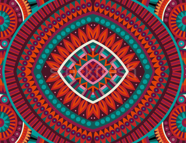 Abstract vector Tribal etnische mode Stockfoto © balabolka