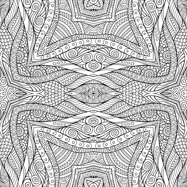 Abstract vector tribal etnic decorativ Imagine de stoc © balabolka