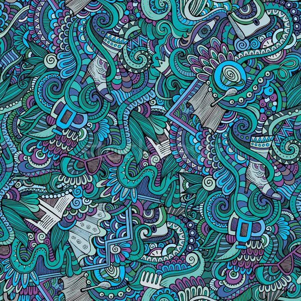 vector seamless pattern Stock photo © balabolka
