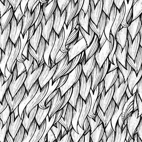 Seamless hand drawn abstract seamless pattern Stock photo © balabolka