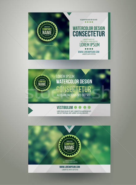 Vector Corporate identity templates Stock photo © balabolka