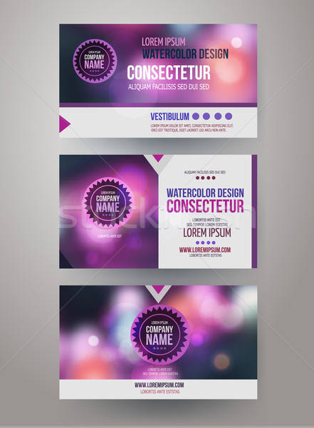 Vector Corporate identity templates Stock photo © balabolka