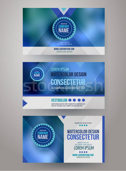 Vector Corporate identity templates Stock photo © balabolka