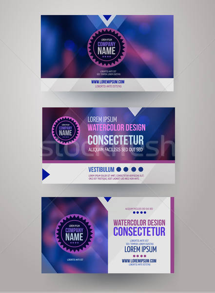 Vector Corporate identity templates Stock photo © balabolka