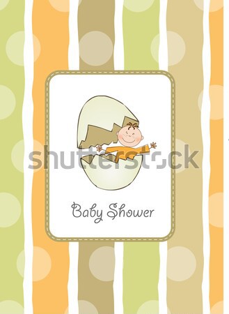 new baby boy arrived Stock photo © balasoiu