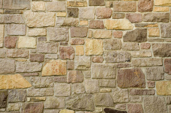 Zdjęcia stock: Kamieniarstwo · ściany · wielobarwny · kamień · kamienie · bloków