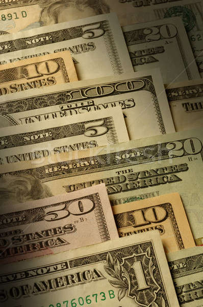 Stock fotó: Bankjegyek · különböző · dollár · pénz · pénz · gazdaság