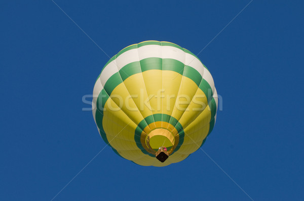 Hot-air balloon airborne, shot from beneath Stock photo © Balefire9