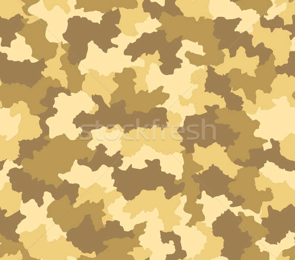 Desert camouflage seamless pattern  Stock photo © Balefire9