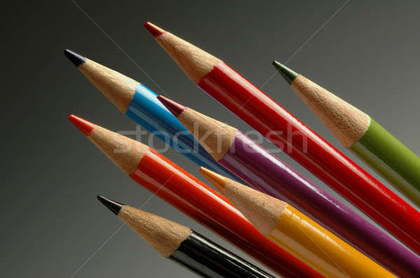 Couleur art crayons dessin crayon [[stock_photo]] © Balefire9