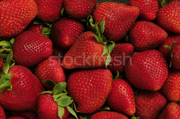 Pile of red strawberries  Stock photo © Balefire9
