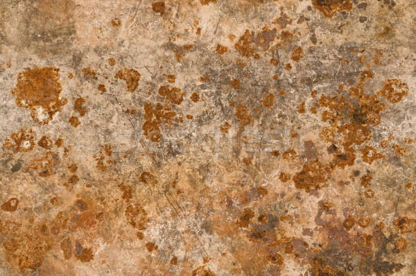 Stock photo: Metal background with rusty corrosion seamlessly tileable