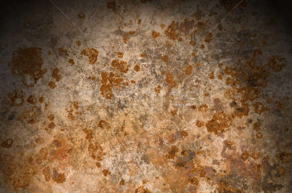 Metal background with rusty corrosion Stock photo © Balefire9
