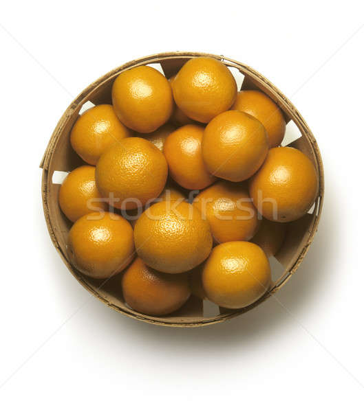 Basket of Oranges Stock photo © Balefire9