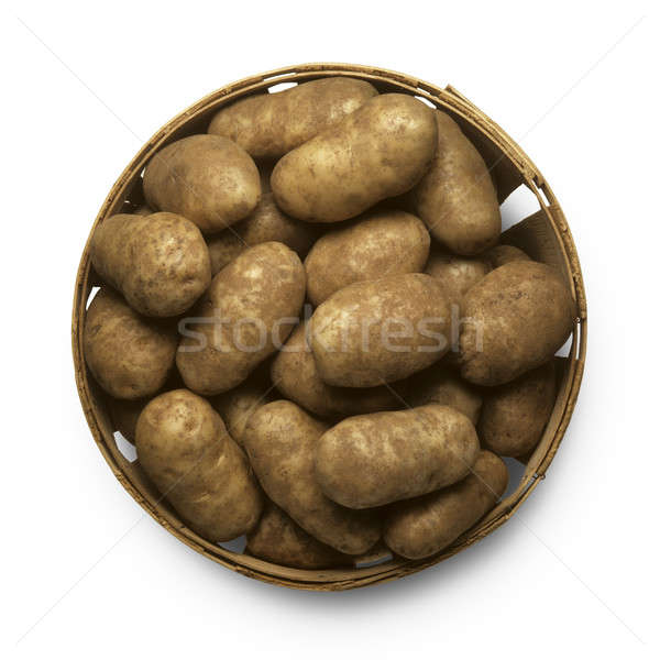 Basket of potatoes Stock photo © Balefire9
