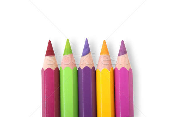 Color pencil set Stock photo © Bananna