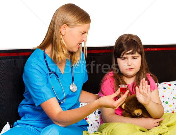 I Hate Its Taste! Stock photo © barabasa