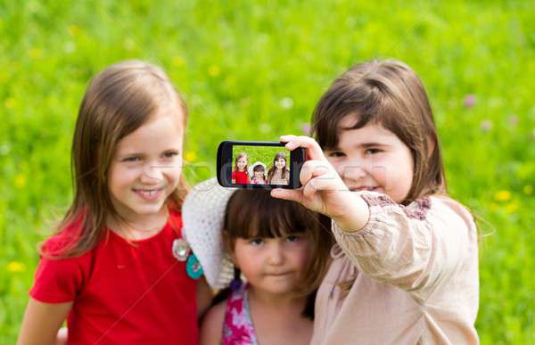 Let's Make Some Selfies! Stock photo © barabasa