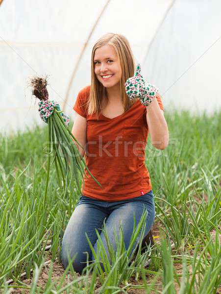 Gardening Is Fun! Stock photo © barabasa