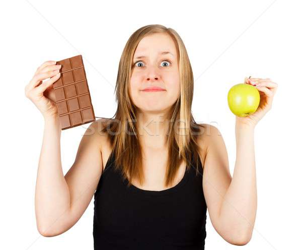 Should I Start Today my Diet? Stock photo © barabasa