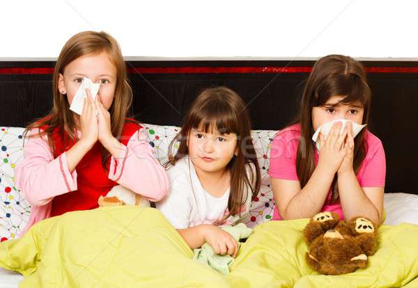 Preschoolers' Influenza Stock photo © barabasa
