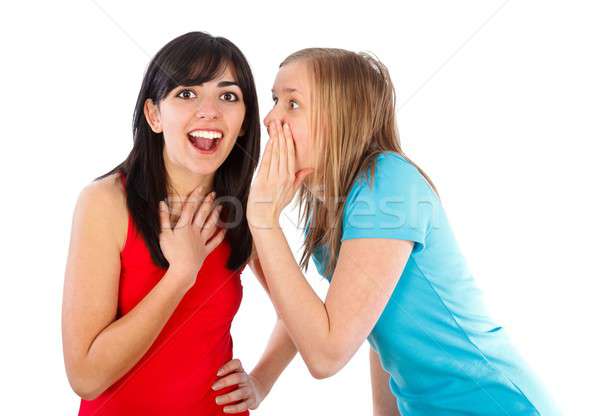 Stock photo: Gossiping