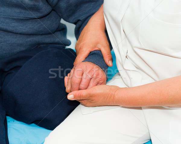 Stock photo: Supporting Hands
