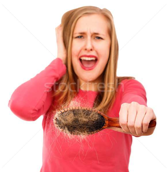 Severe Hair Loss Stock photo © barabasa