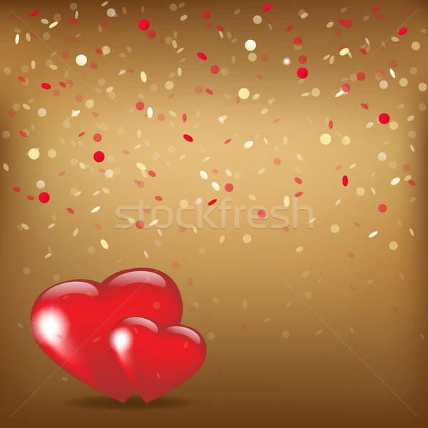 Happy Valentines Day Card Stock photo © barbaliss