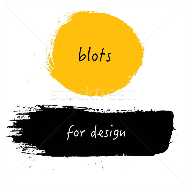 Blots For Design Stock photo © barbaliss