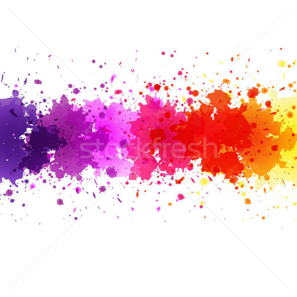 Watercolor Blot Background Stock photo © barbaliss