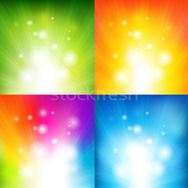 Color Backgrounds With Beams Stock photo © barbaliss